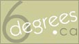 6 Degrees.ca Logo
